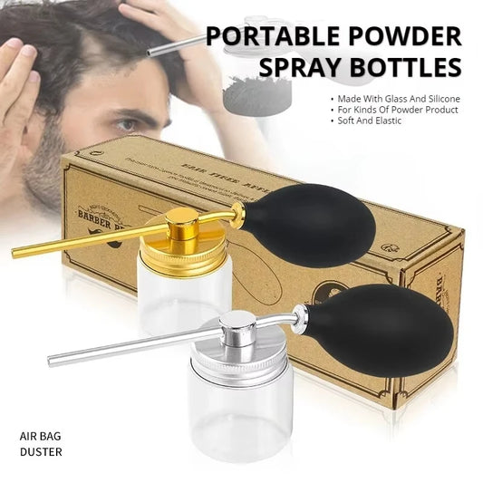 Refillable Talc Powder Spray Bottle – 2 Types