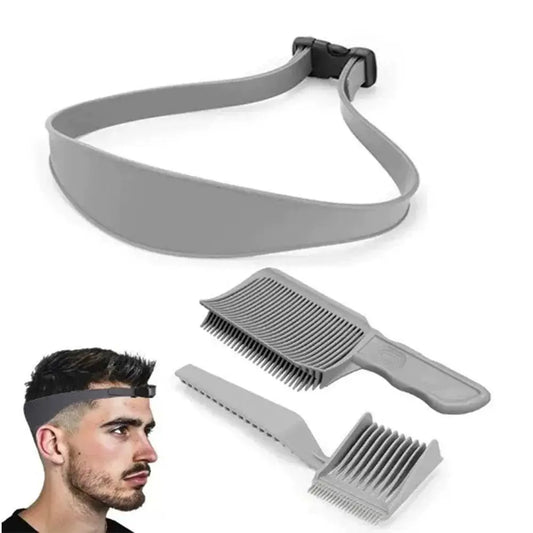 Adjustable Neckline Shaving Guide – DIY Haircut Template Tool