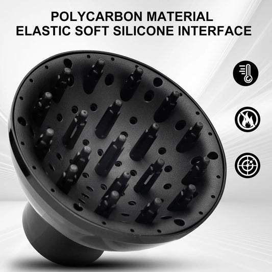 Universal Hair Dryer Diffuser – Heat-Resistant Attachment
